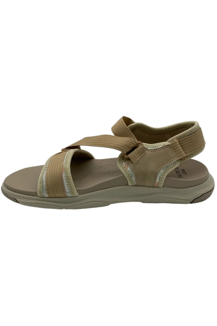 Earth Origins Adjustable Comfort Sport Sandals Vivvy Wheat - Medium - Picture 2 of 4